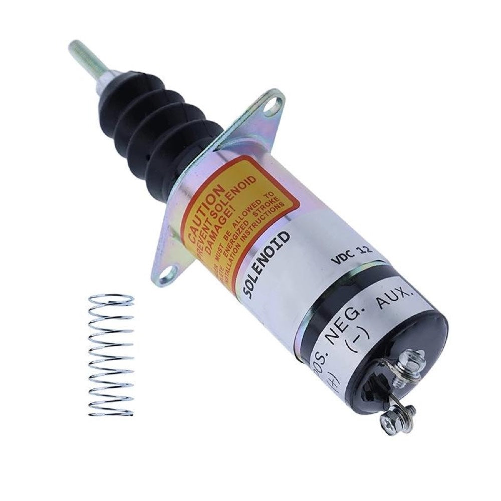 12V Stop Solenoid 1502-12A2U1B2 1500-2114 fits Woodward